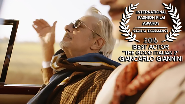 IFFA Award for Best Actor 2016 to Gaincarlo Giannini for The Good Italian 2 WEB RES
