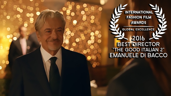 IFFA Award for Best Director 2016 to Emanuele di Bacco for The Good Italian 2 WEB RES